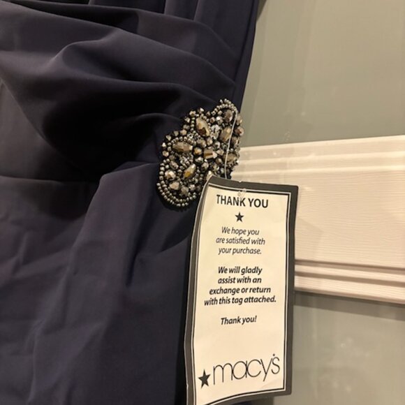 Alex Evenings Alex s Women's Compression Embellished Ruched Dress | SIZE 12 - Picture 5 of 5